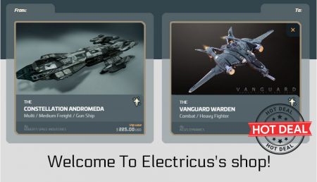 Constellation Andromeda to Vanguard Warden Upgrade CCU